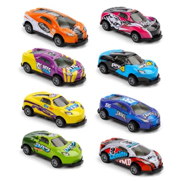 12-piece Crash Racing Cars