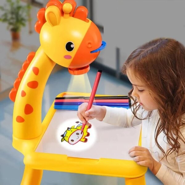 Kids' Mini LED Art Projector Drawing Table